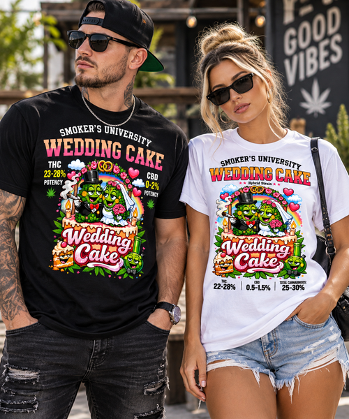 Short Sleeve Unisex Marijana T- Shirt (Wedding Cake)
